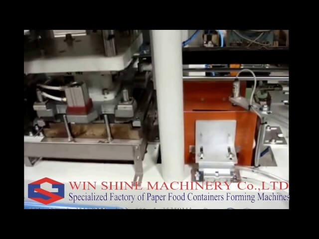 Paper plate forming machine WS 6602/3301