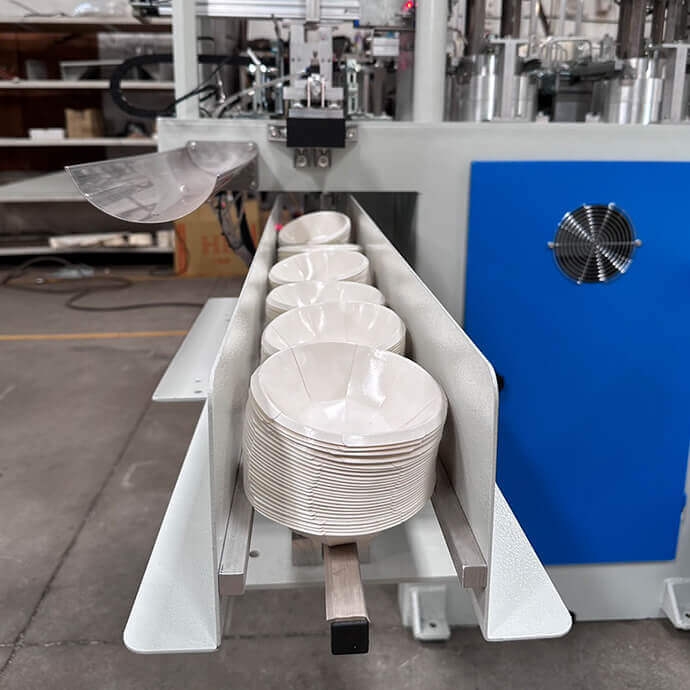WS-3301/3302/3303 Disposable Paper Plate/Bowl Making Machine - Image 3