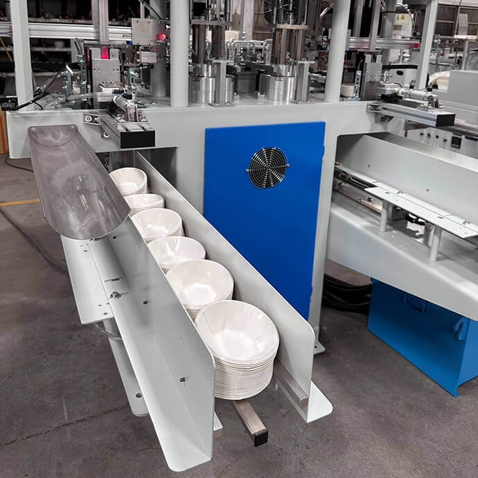 WS-3301/3302/3303 Disposable Paper Plate/Bowl Making Machine - Image 5