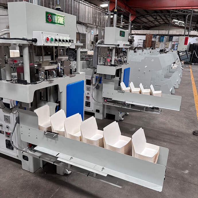 WS-3301/3302/3303 Disposable Paper Plate/Bowl Making Machine - Image 7