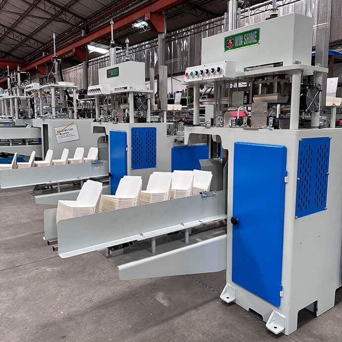 WS-3301/3302/3303 Disposable Paper Plate/Bowl Making Machine - Image 9