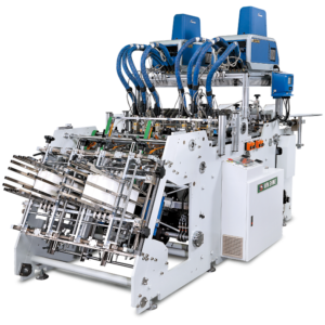 Máquina automática de fabricación de envases de alimentos de doble molde WS-9905D